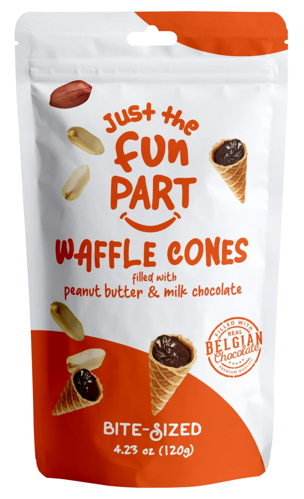 Just the Fun Part Waffle Cones (3 Pack) - Scrumptious Secrets